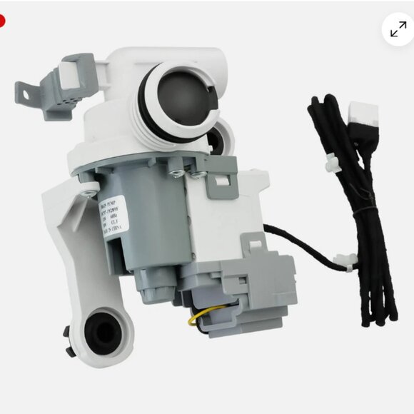 DC97-19289F Washing Machine Drain Pump Assembly for Samsung Washer DC97-19289B - Picture 4 of 10